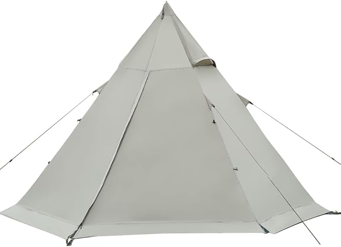 GeRRiT Outdoor Camping Tent Family Pyramid Tent for Camping Backpacking Hiking Mountaineering