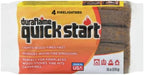 Duraflame Quick Start Firelighters 80 Pack + Long Strike Matches – Fast, Clean-Burning Fire Starters for Fireplaces & Campfires (2 Pack + Matches)