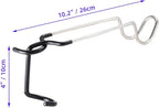 Outdoor Camping Lantern Hook for Tent lamp Hanger, Bird feeders, Garden Lights, Heavy Duty Outdoor Light Hook - Sturdy and Non Slip Pole Hooks for Yard lightings, trinkets