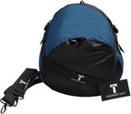 Thermotuff Wearable Sleeping Bag with Dual Hoodie, Zippered Arm Holes, Pockets & Adjustable Drawstring - Ideal for Camping, Cold Weather Hiking, and Stadium Sak Blanket