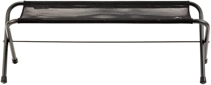 Snow Peak Mesh Folding Bench - Foldable & Portable Camping Bench for Dining & Outdoor Seating - Use as Storage Organizer Shelf for Camping Equipment