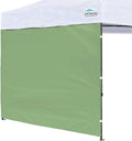 Sunwall for 10x10 Pop up Canopy, Instant Canopy Tent Sidewall, 1 Pack Sidewall Only (Dark Green)