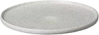 Camping Plates Dinner Plate Western Food Round Salad Plate High Edge Round Flat Plate Hotel Club Creative Ceramic Tableware Decorative Plate