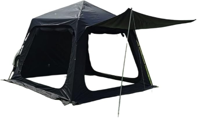 Tent Outdoor Family Camping Waterproof Tent Rear Extended Shade Tent Suitable for 5-8 People Camping Tent Outdoor Tent