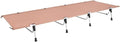Ultralight Folding Bed Camping Single Cot Portable Travel Camping Bed Outdoor(Pink) (Pinks)