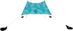 Neso Grande Portable Beach Tent Sun Shelter - Lightweight Beach Shade Canopy - Easy Setup for Family Outings - Patented Reinforced Corners - UPF 50+ Sun Protection - 7ft Tall, 9 x 9ft
