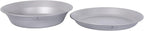 Boundless Voyage Ultralight Titanium Bowl Pan Plate Dish with Carry Bag Outdoor Camping Portable Tableware Cookware (2 Pcs Set (Shallow Bowl+Plate))