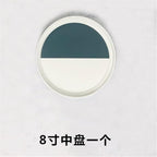 Tableware Set,The Whole Tableware Set Bone China Dinner Plate Restaurant Round Plate Dish Plate Placemat Combination