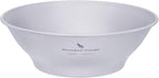 iBasingo 600ml Titanium Bowl Ultralight Tableware Single-Walled Rice Salad Bowl Small Gym Fitness Bowl Outdoor Camping Dinnerware Potable Stackable Kitchen Utensils Ti1106T