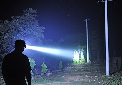 Bright Headlamp Rechargeable LED Torch for Mining,Camping, Hiking, Fishing
