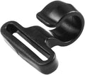 CooBigo 10pcs Plastic Snap Hooks 1"(25.5mm) Backpack Strap Buckles Hardware for Outdoor Camping 25mm Webbing Backpack Bag Strap Tent Garment DIY Parts Accessories