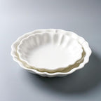 Camping Plates Hotel Chinese Kitchen Tableware Ceramic Plates Dish Club Restaurant Specialty Dishes Deep Cold Display Decorative Plate(9.25 in)