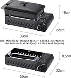WithMolly Kovea 3 Way All in One Multi Gas Stove with storage bag M size all black