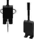 2 PCS Universal Ice Anchor Tools, Heavy Duty Ice Fishing Anchor Power Drill Adapter, Ice House Anchors for Ice Insert Sewing, Durable Metal Winter Ice Fishing Accessories for Ice Shanty Tent Setup