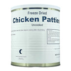 Military Surplus Freeze-Dried Chicken Patties 14 Oz | Long-Term Emergency Food | 25+ Year Shelf Life | Fully Cooked, High-Protein Survival Meal | Ideal for Camping & Outdoor Adventures