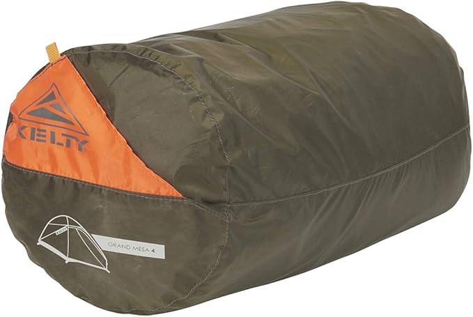 Kelty Grand Mesa 2P or 4P Backpacking Tent – 3 Season Camping, Thru Hiking Shelter, Aluminum Pole Frame, Single Door + Vestibule, 2024 Model