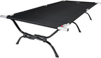 Teton Outfitter Camping Cot, Heavy-Duty Oversized Folding Cot for Adults, Comfortable Elevated Sleeping Bed, Easy Setup