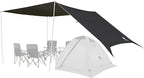 GEERTOP Large 17 x 10 ft Tarp Waterproof Portable Hammock Rain Fly Outdoor Awning Backpacking Tarp Shelter for Camping Traveling