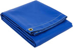 Mytee Products (2 Pack) 10' x 12' Heavy Duty Blue 18oz Vinyl Utility Tarp Waterproof, Multipurpose, Cars, Boats, Campers, Pool Cover, Tent