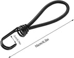Short Cord - Outdoor Small Elastic Camping Straps | Portable Cords for Camping, Travel, Outdoor Tarp Rope for Survival, Hammock, Awning