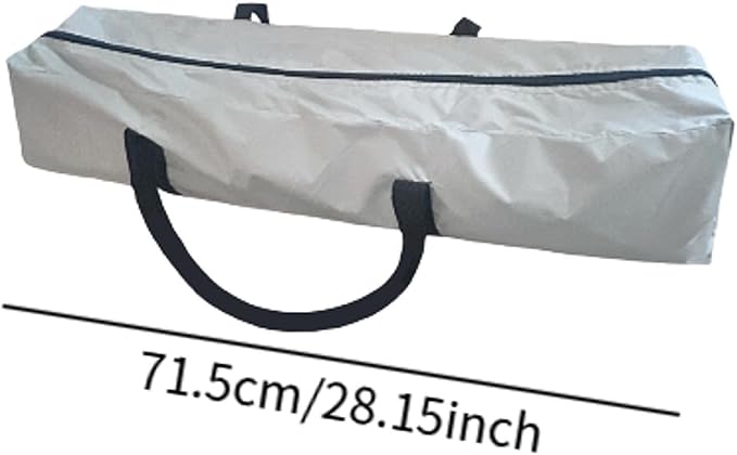 Camping Equipment Storage Bag Camping Gear Organizer Sundries Pouch Casual Tent Storage Bag for Backpacking Trekking Hunting, Zipper Closure