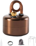 Mini Alcohol Stove – Jetfire, Heat - Resistant Rubber Grip & Leak - Proof Design | Compact, Windproof & Effortless to Operate – Ideal for Camping, Emergency Preparedness & Outdoor Adventures