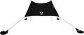 Neso Grande Portable Beach Tent Sun Shelter - Lightweight Beach Shade Canopy - Easy Setup for Family Outings - Patented Reinforced Corners - UPF 50+ Sun Protection - 7ft Tall, 9 x 9ft