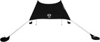 Neso Grande Portable Beach Tent Sun Shelter - Lightweight Beach Shade Canopy - Easy Setup for Family Outings - Patented Reinforced Corners - UPF 50+ Sun Protection - 7ft Tall, 9 x 9ft