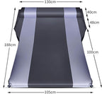 Car Inflatable Mattres for Jeep Grand Cherokee WH 2005 2006 2007 2008 2009 2010 Thickened Inflatable Back Seat Bed Outdoor Camping Sleeping Pad Portable Travel Mattress,Black