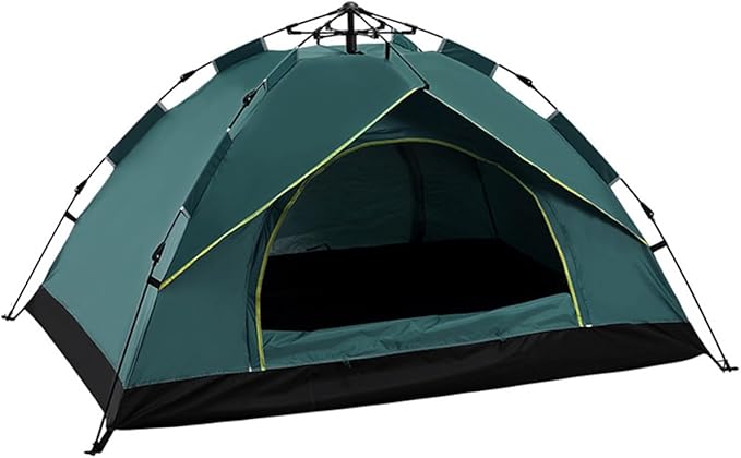 2 Person/3 Person Backpacking Tent, Easy Setup Beach Canopy Tent Sun Shade, Lightweight Portable Camping Tent for Camping, Festivals, Backyard, Beach (Color : /Green, Size : 2 Person)