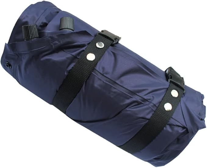 LOGOFUN Inflatable Camping Mat with Pillow Foldable Lightweight Portable Waterproof Sleeping Pad for Outdoor Travel Hiking Backpacking