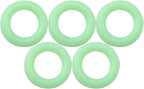 30PCS Tents Accessories Tent Canopy Nail Ring Tent Stakes Ring Fluorescent Glow in The Dark Tent Ring Tent Nail Rings