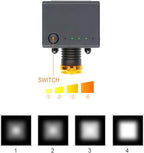 US 3W Light LED Headlamp with Optical Filter,Universal Clip Compatible with All Loupes and Safety Glasses DY-010