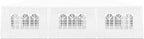 Outdoor Party Tent 10x30 Wedding White Tents for Parties, Heavy Duty Canopy Event Gazebo Shelter with 8 Removable Sidewalls Waterproof Party Wedding BBQ Events
