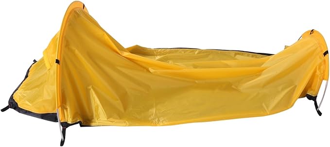 4X Ultralight Bivvy Tent Single Person Backpacking Bivy Tent Waterproof Bivvy Sack for Outdoor Camping Survival Travel