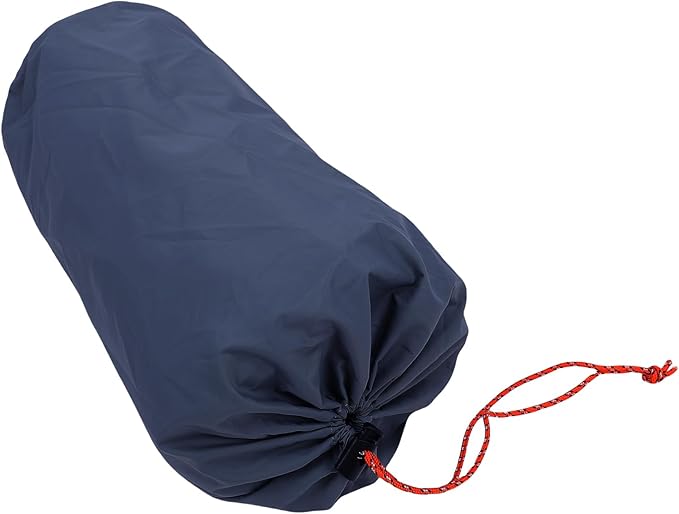 Asixxsix Double Sleeping Pad, Self Inflating Camping Mattress with Foot Pump Pillow for Backpacking Adults Couples (Blue)