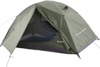 GeRRiT Products 2P Backpacking Tent Outdoor Camping 4 Season Tent with Snow Skirt Double Layer Waterproof Hiking Trekking Tent