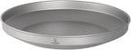 SILVERANT Titanium Trek Plate - Ultralight, Durable Camping Dish Pan Plate - Outdoor Kitchen Essential for Backpacking & Camping - 1200ml