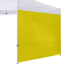 COOSHADE Instant Canopy SunWall 10x10 Canopy SideWall for Pop up Canopy Tent, 1 Pack Sidewall Only, Yellow