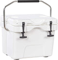 Goplus 16 Quart Cooler, 24-Can Capacity Ice Chest with 2 Cup Holders, 3-5 Days Ice Retention, Portable Insulated Ice Box for Camping, Fishing Outdoor Activities
