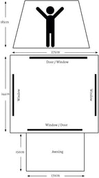 Flex-Bow Deluxe Canvas Camping Tents