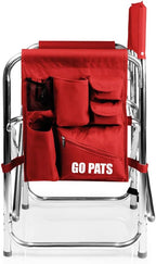 Picnic TIME NFL Unisex-Adult NFL Sports Chair with Side Table, Beach Chair, Camp Chair for Adults