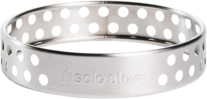 Solo Stove Ranger Stand - Durable 304 Stainless Steel, Heat-Resistant, Portable Elevated Fire Pit Accessory for Safe Use on Decks and Camping - Ideal for Smokeless Fire Pits and Outdoor Fireplaces