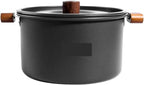 Camping Campfire Utensils, Outdoor Portable Double Ear Hot Pot Picnic Travel Tableware Camping Cooker Backpacking Gear