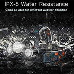 BESTSUN UV Headlamp, Blacklight Headlight Rechargeable 395-400nm Black Light Head Lamp for Resin Curing, Rock Hounds, Detecting Scorpions, Auto Oil HVAC Leaks, Pet Urine Stains(White Light + UV)
