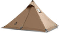 OneTigris APEX Trail Teepee Tent, Waterproof Windproof Hot Tent with Stove Jack, 2 Person Tent for Camping, Hiking, Bushcraft, Bikepacking, Travel