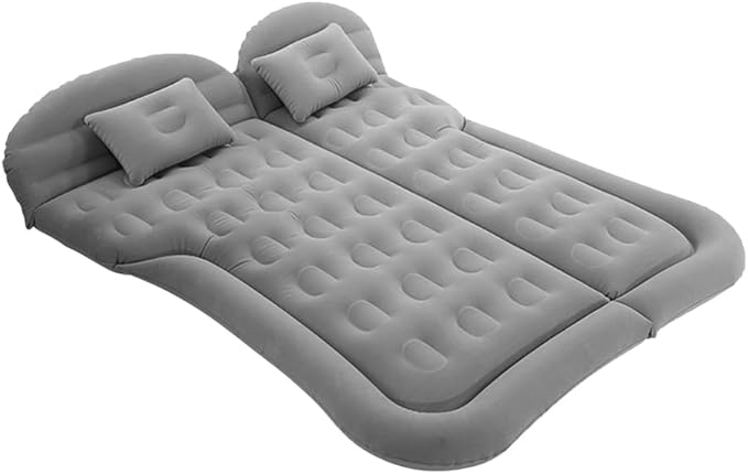 Car Inflatable Air Mattress for Chevrolet Blazer EV 2023 2024 Portable Boot Air Mattress Cushion Outdoor Travel Camping Sleeping Gear Accessories,Grey