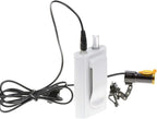 5W Waist Hanging Rechargeable Dental LED Head Light with Plastic Clip Filter for Surgical Magnifier (Silver)