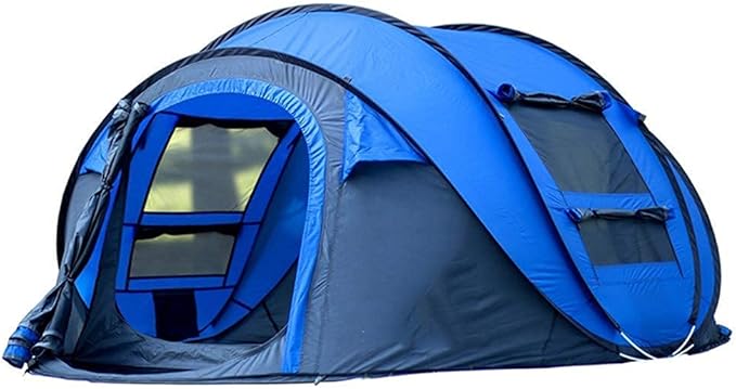 GeRRiT Products Camping Tent for Outdoor Automatic Tents Throwing Pop Up Waterproof Camping Hiking Tent Waterproof Large Family Tents