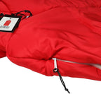 Thermotuff Wearable Sleeping Bag with Dual Hoodie, Zippered Arm Holes, Pockets & Adjustable Drawstring - Ideal for Camping, Cold Weather Hiking, and Stadium Sak Blanket